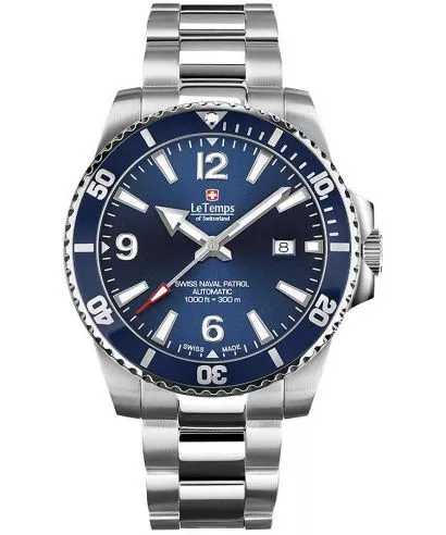 Zegarek męski Le Temps Swiss Naval Patrol Automatic