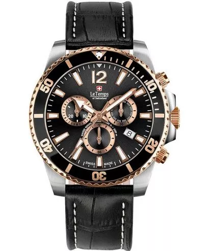 Zegarek męski Le Temps Swiss Naval Patrol Chrono