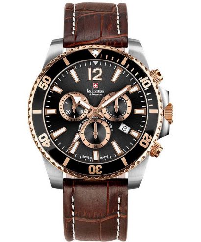 Zegarek męski Le Temps Swiss Naval Patrol Chrono