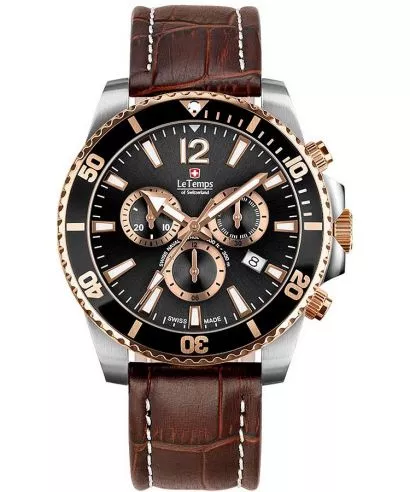 Zegarek męski Le Temps Swiss Naval Patrol Chrono
