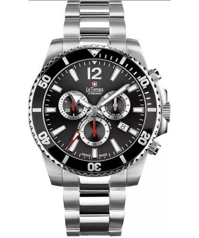 Zegarek męski Le Temps Swiss Naval Patrol Chronograph