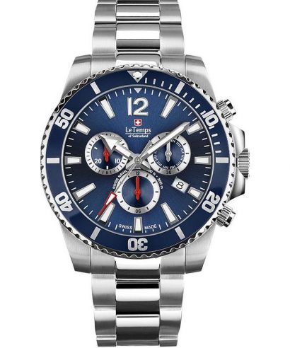 Zegarek męski Le Temps Swiss Naval Patrol Chronograph