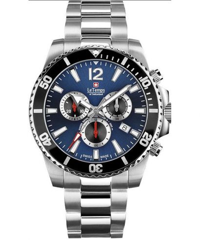 Zegarek męski Le Temps Swiss Naval Patrol Chronograph