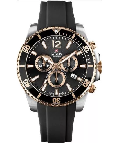 Zegarek męski Le Temps Swiss Naval Patrol Chronograph