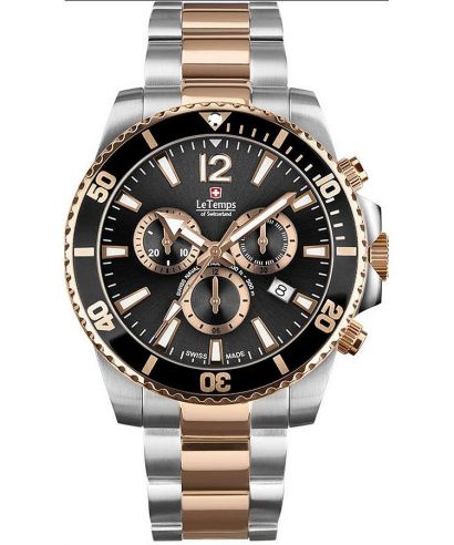 Zegarek męski Le Temps Swiss Naval Patrol Chronograph