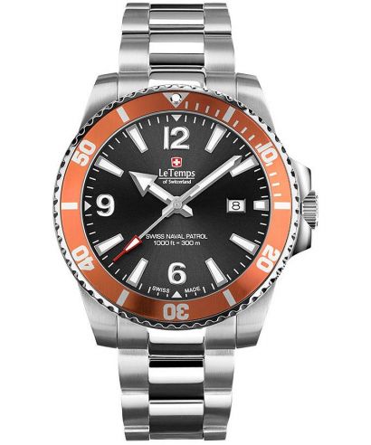 Zegarek męski Le Temps Swiss Naval Patrol