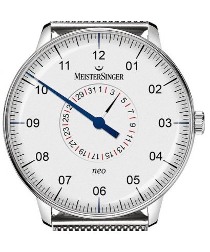 Zegarek męski MeisterSinger Neo Plus Pointer Date Automatic