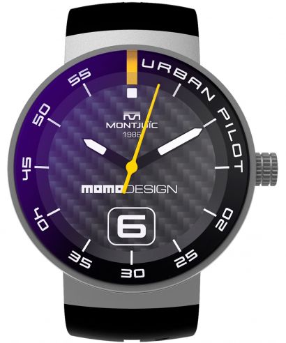 Zegarek męski Montjuic Momo Urban Pilot SS Limited Edition