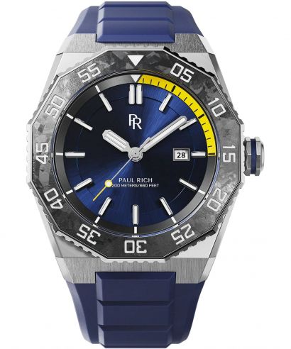 Zegarek męski Paul Rich Aquacarbon Pro Horizon Blue Sunburst