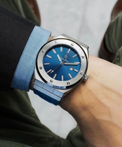 Zegarek męski Paul Rich Signature Baron's Blue Leather 42