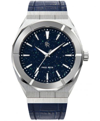 Zegarek męski Paul Rich Star Dust Silver Leather 42