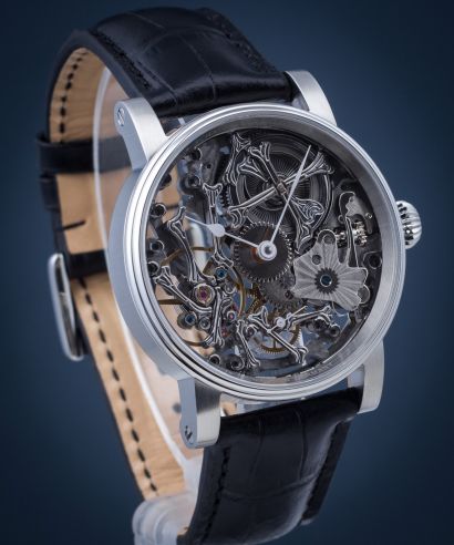Zegarek męski Schaumburg Unikatorium Palaonhorologie Skeleton