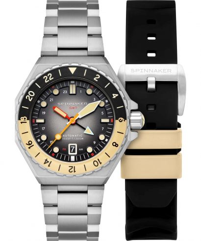 Zegarek męski Spinnaker Dumas GMT Automatic Gift Set