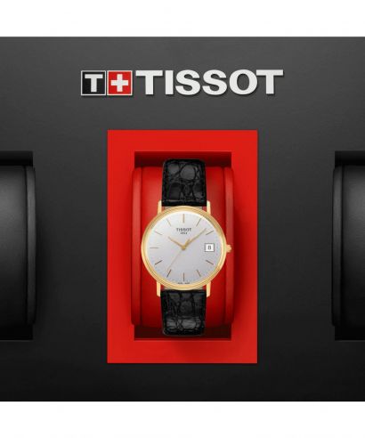 Zegarek męski Tissot Goldrun Hesalite 18K Gold