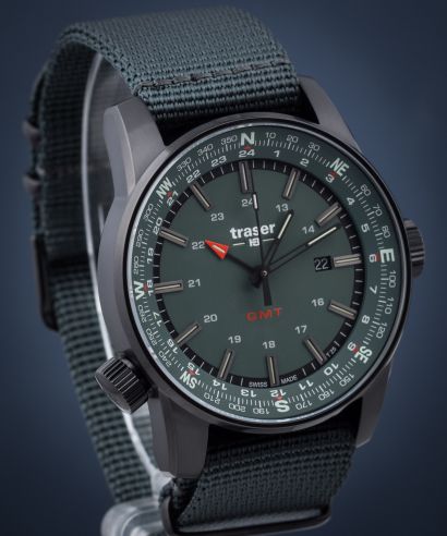 Zegarek męski Traser P68 Pathfinder GMT Green