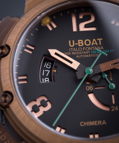 Zegarek męski U-BOAT Chimera Green Bronze Limited Edition