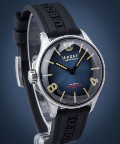 Zegarek męski U-BOAT Darkmoon Blue Soleil SS