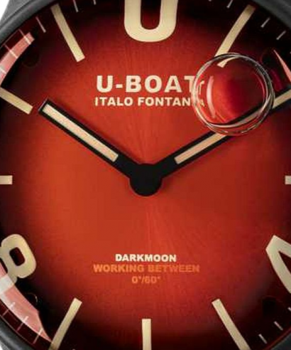 Zegarek męski U-BOAT Darkmoon Cardinal Red IPB