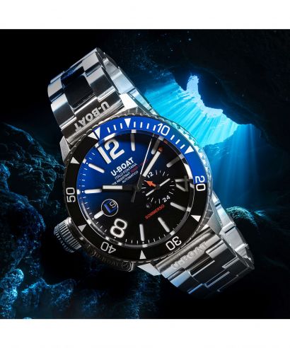 Zegarek męski U-BOAT Sommerso Ceramic Blue