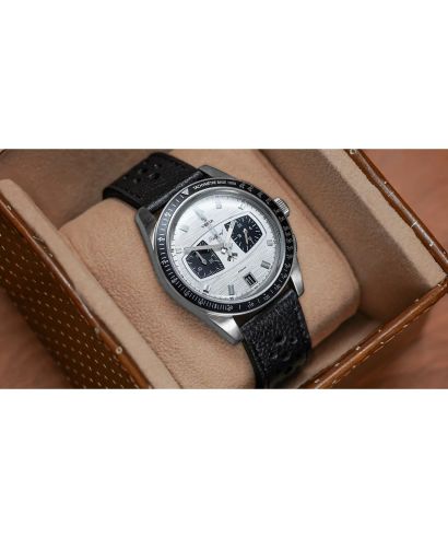 Zegarek męski Yema Rallygraf Meca-Quartz II Panda