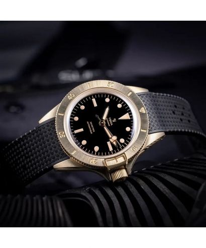 Zegarek męski Yema Superman Bronze CMM.10 Black Limited Edition