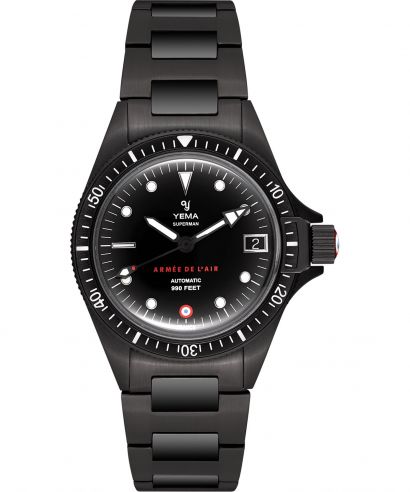 Zegarek męski Yema Superman French Air Force Black Limited Edition