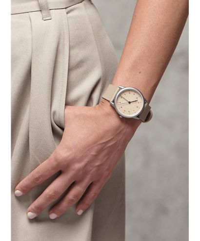 Zegarek Mudita Moment NR Beige Automatic
