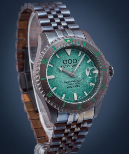 Zegarek Out Of Order Swiss Automatico Green