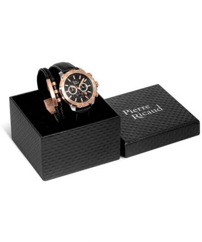Zegarek męski Pierre Ricaud Classic Chronograph SET
