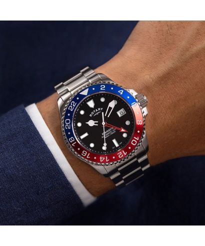 Zegarek męski Rotary Seamatic GMT Automatic