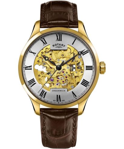 Zegarek męski Rotary Greenwich Automatic Skeleton
