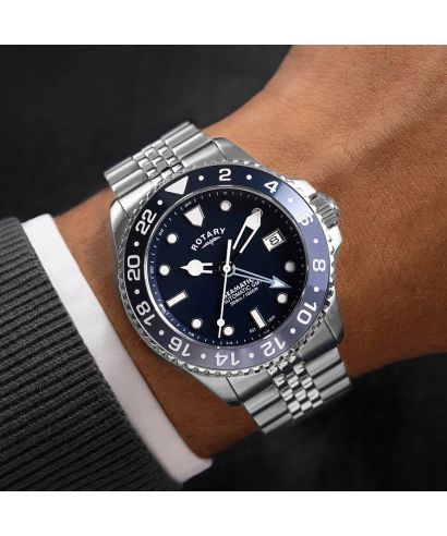 Zegarek męski Rotary Seamatic GMT Automatic