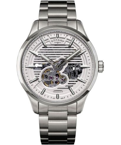 Zegarek męski Rotary Greenwich Automatic Skeleton