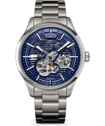 Zegarek męski Rotary Greenwich Automatic Skeleton