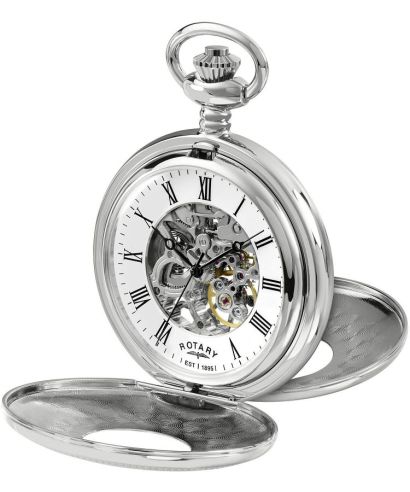 Zegarek Kieszonkowy męski Rotary Heritage Pocket Skeleton