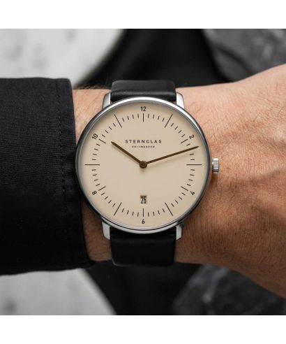 Zegarek męski Sternglas Naos XL Bauhaus