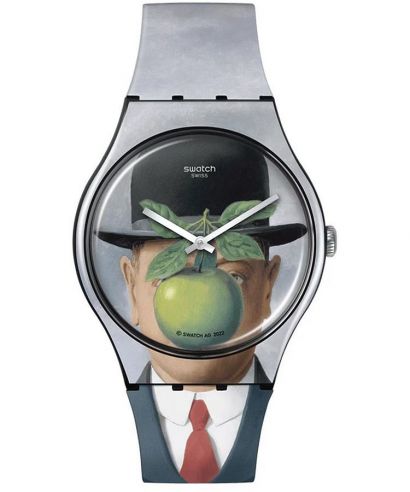 Zegarek Swatch MoMA Le Fils de l'Homme by René Magritte