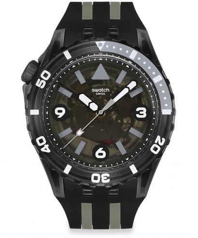 Zegarek Swatch Scubaqua Black Sea Nettle Skeleton