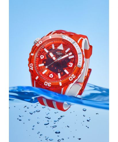 Zegarek Swatch Scubaqua Lion's Mane Skeleton