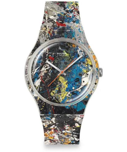Zegarek męski Swatch X Guggenheim Pollock'S Alchemy
