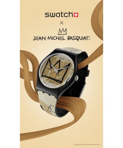 Zegarek Swatch Untitled by Jean-Michekl Basquiat