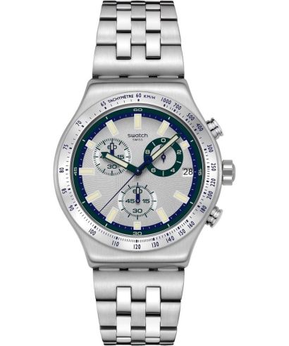 Zegarek Swatch Skin Irony Midnight In The Mirror Chronograph