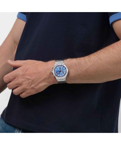 Zegarek Swatch Skin Irony Midnight In The Mirror Chronograph