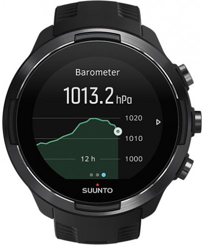 Smartwatch Suunto 9 Baro All Black Wrist HR GPS Outlet [Sapphire Glass]