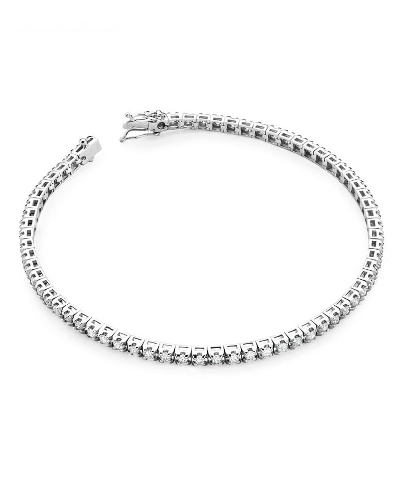 Bransoletka Bonore ze Złota próby 585 z diamentem 1,98 ct