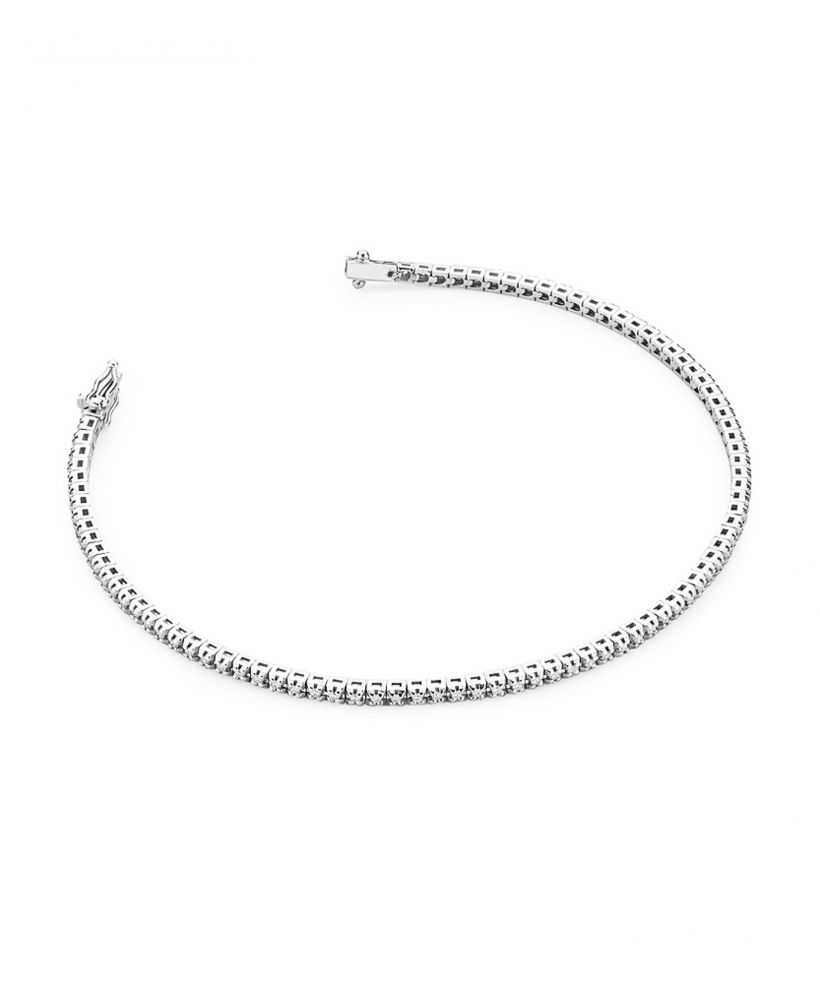Bransoletka Bonore ze Złota próby 585 z diamentem 0,5 ct