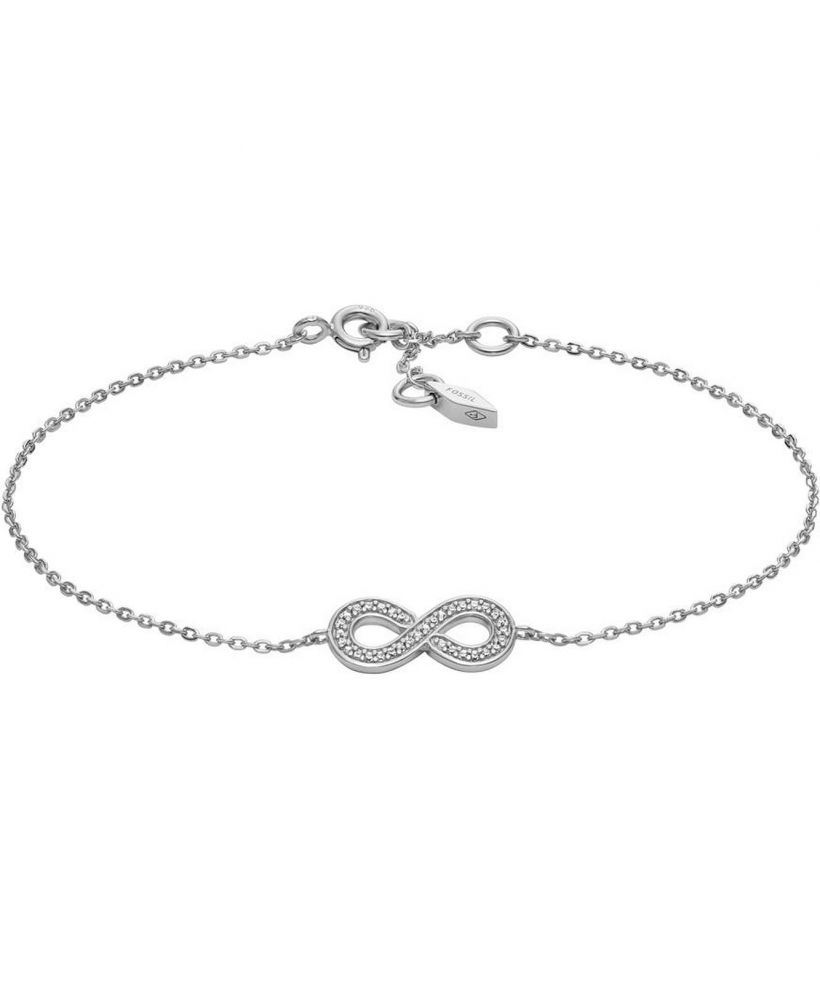 Bransoletka Fossil Infinity Sterling