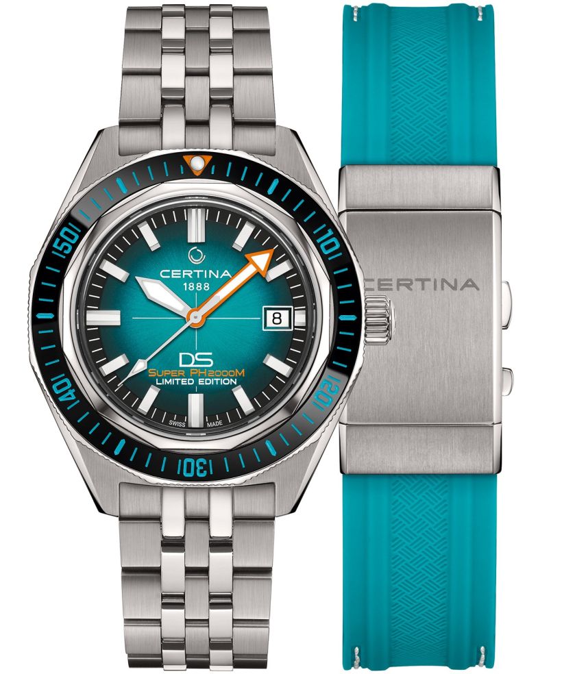 Zegarek Certina DS Heritage PH 2000M Automatic Titanium Limited Edition SET
