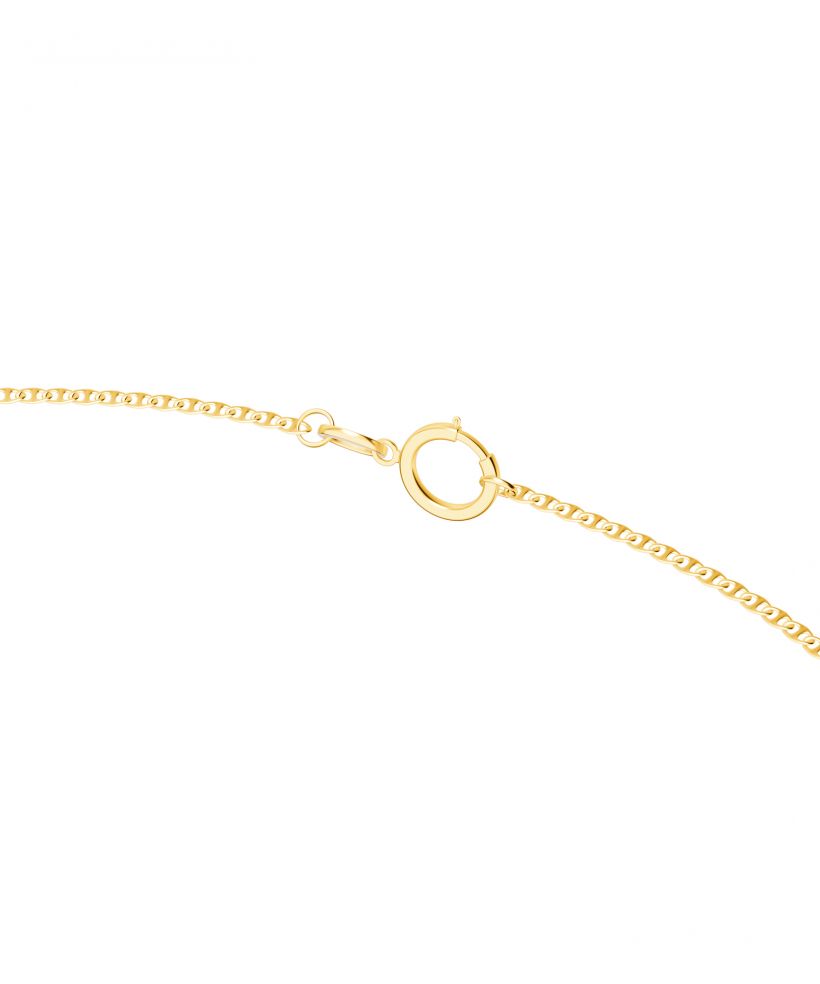 Łańcuszek Bonore 50 cm. Splot Gucci ze złota próby 585 o szerokości 1,5 mm