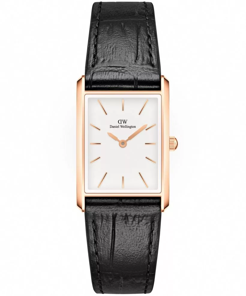 Zegarek damski Daniel Wellington Bound Black Crocodile Rose Gold 20